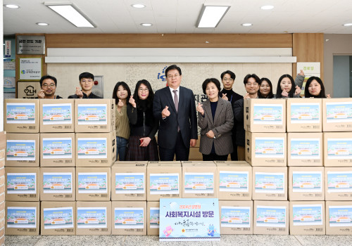 부산광역시의회 안성민 의장님 기관방문