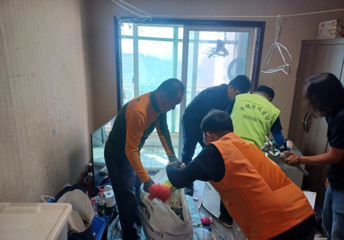 민관합동 저장강박세대 주거환경개선 사업 실시