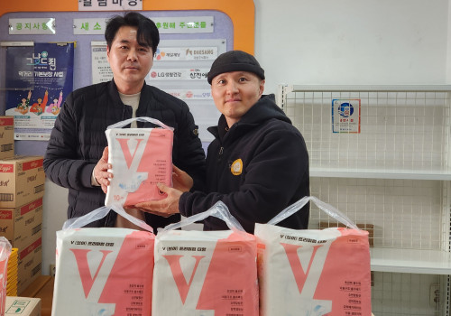 두솜 주식회사 후원물품 기탁 (영도구푸드마켓)