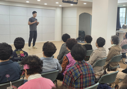 상리노인대학 특강 "근력운동 -튼튼한 노년기의 시작"