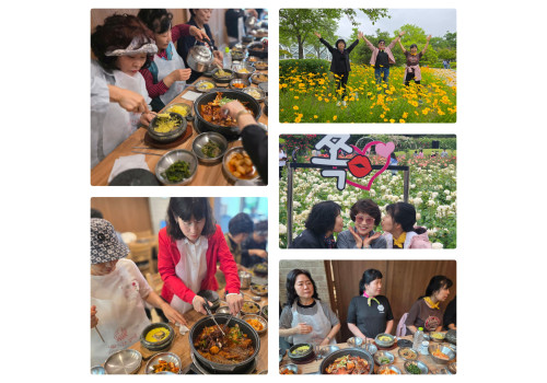 당신에게서 꽃내음이 나네요~웃음꽃, 장미꽃, 상리 봄처녀 화~알짝