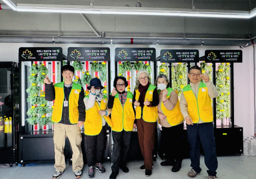 2026년 도시형 스마트팜 KIUDA 회원 정례회의 및 메리골드 재배