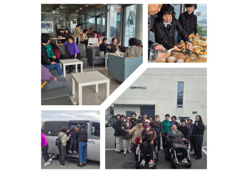 이용자 &활동지원사 카페 385 마실 댕겨오다.