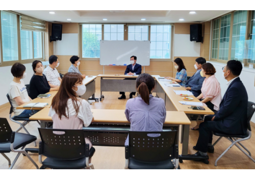 김기재구청장님 내방